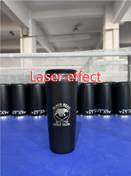 Powder Coated Leak Proof 20oz Owala Style Insulated Coffee Tumbler Mug For Laser Engraving-CNLCA