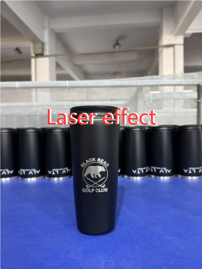 Powder Coated Leak Proof 20oz Owala Style Insulated Coffee Tumbler Mug For Laser Engraving-CNLCA
