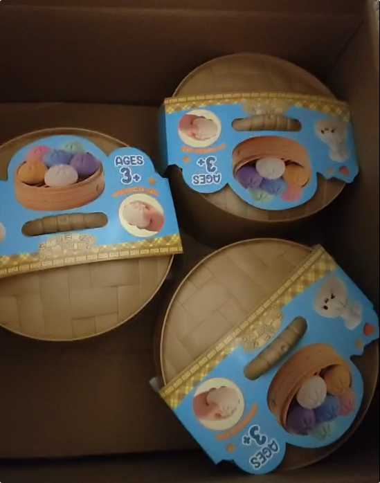 25cm Jumbo Steamed Bun Squishy Toy Large Size Giant Baozi Dumpling Squeeze Fidget Toy-CNLCA