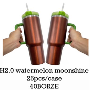 USA Warehouse H2.0 Watermelon Moonshine Qunecher tumblers-USLCA