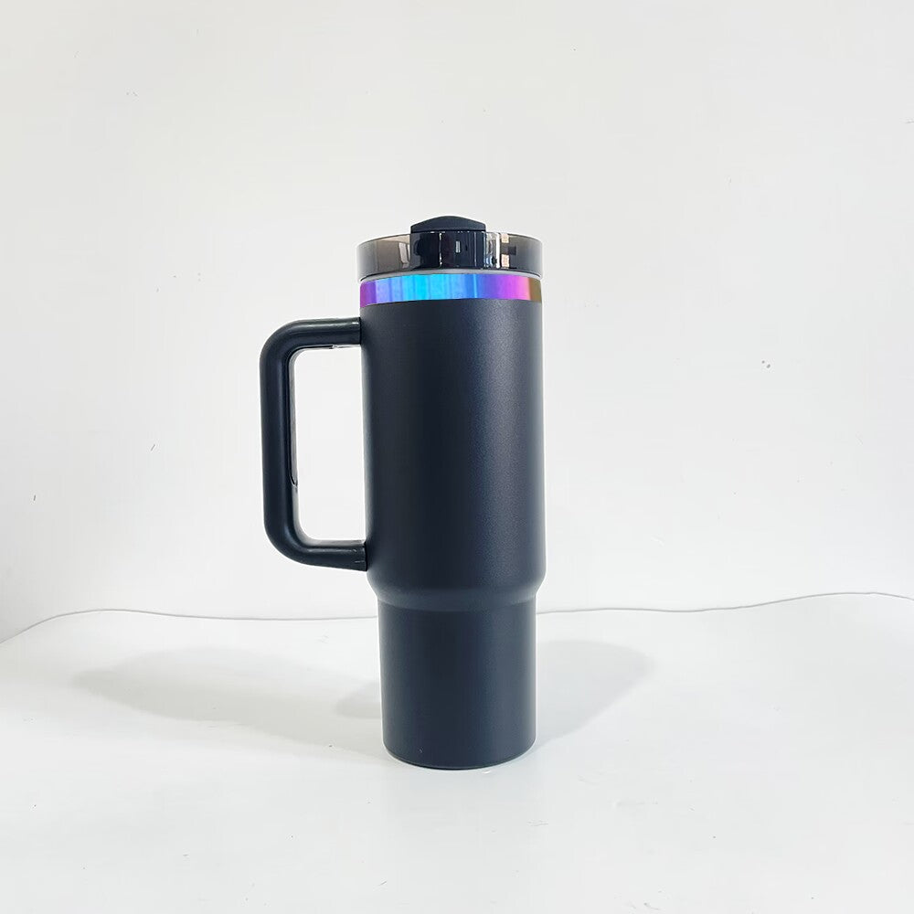 H2.0 30oz Black Blue Purple Plated Chroma Powder Coated Tumblers For Laser Engraving-CNLCA