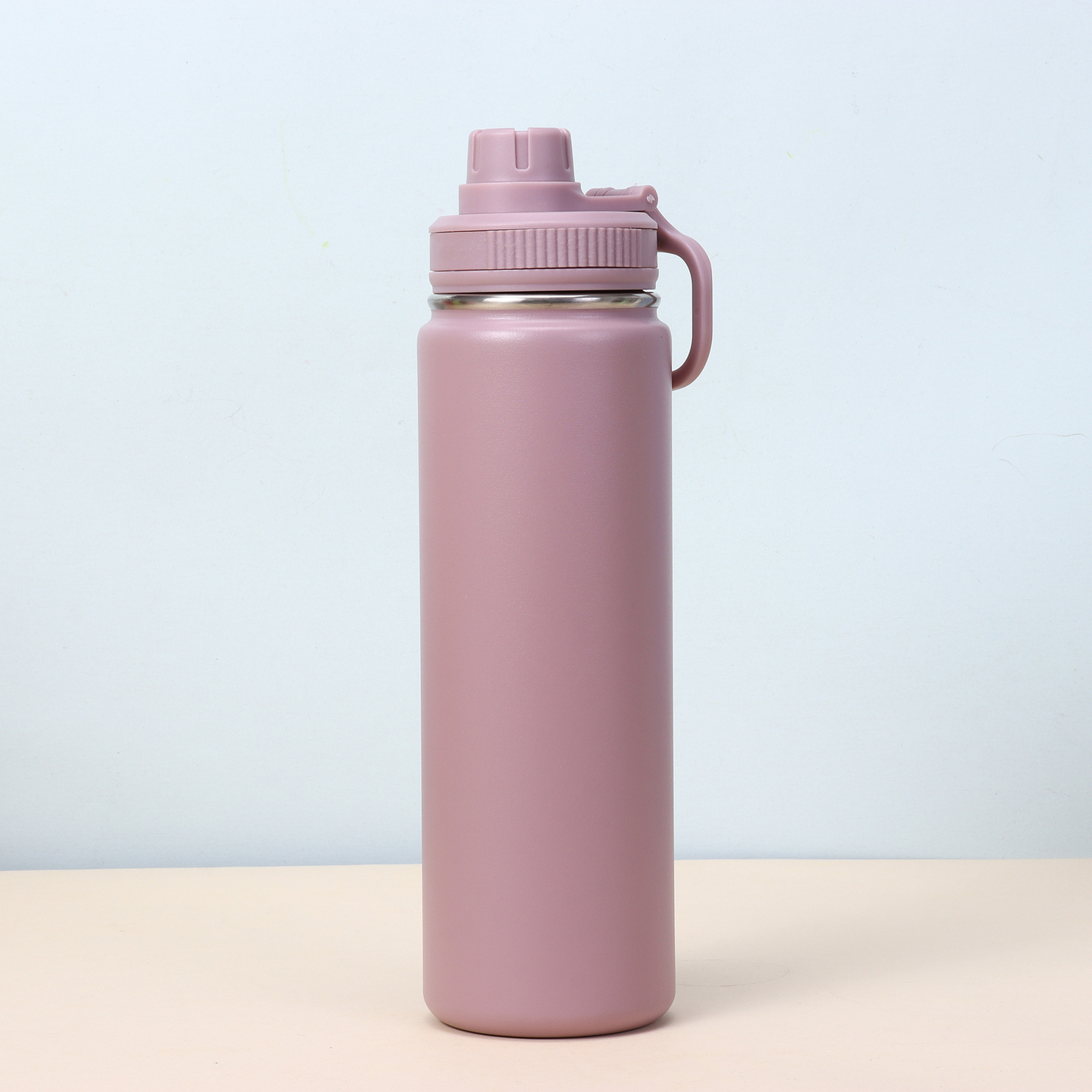 24oz Powder Coated Stainless Steel Vacuum Flask Tumbler Water Bottle For Laser Engraving-CNLCA
