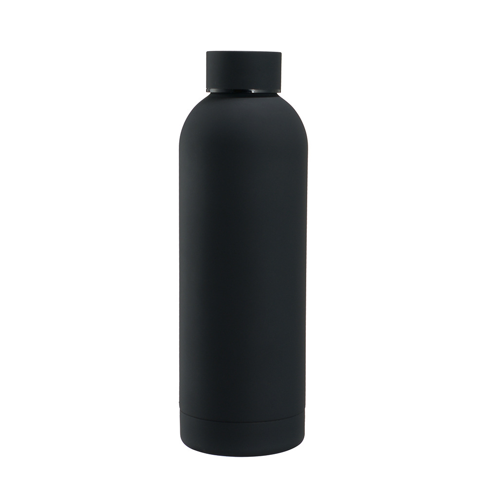 350ml 500ml Rubber Paint Stainless Steel Water Bottle for Laser-CNLCA