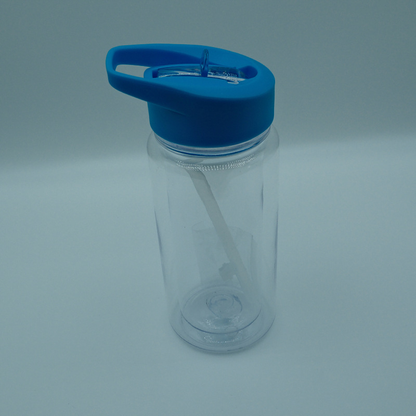 10oz Double Wall Blank Snow Globe Tumbler Kids Flip Straw Plastic Cup Water Bottle-CNLCA