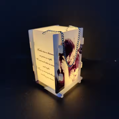 Pumpkin Graduation Cap Sublimation Acrylic Decoration Lantern Memorial Sublimation Halloween Candy Box Lantern with LED Candle-CNLCA