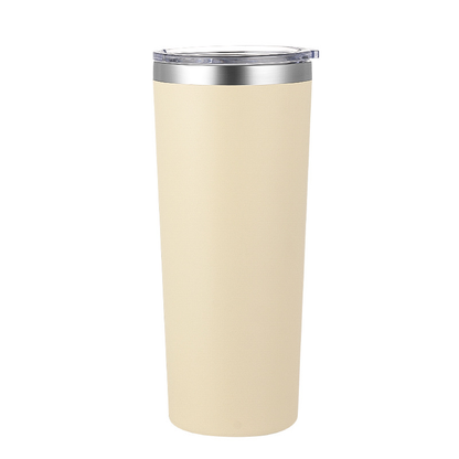 22oz Muti Colors Powder Coated Stainless Steel Car Tumbler For Laser Engrave-CNLCA