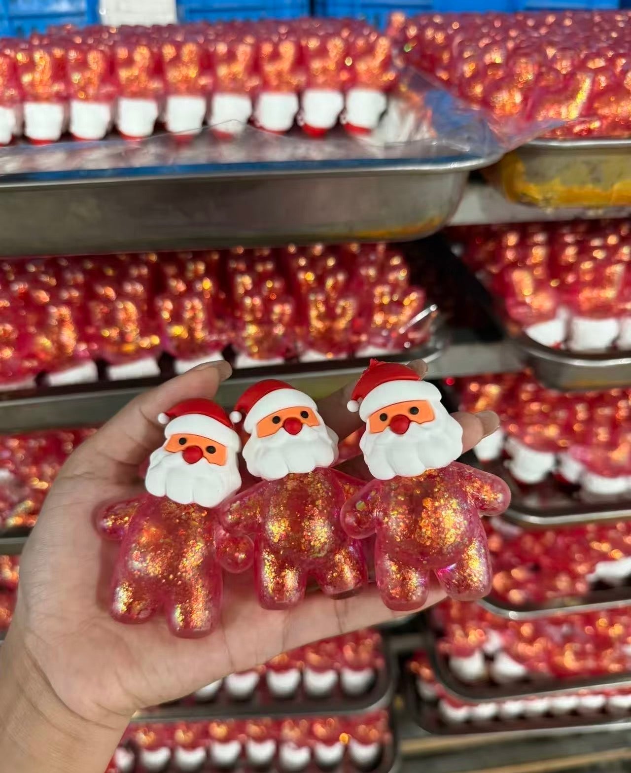 Happy Christmas Family Maltose Squishy Xmas Snowman Elk Christmas Tree Santa Claus Squeeze Fidget Toys-CNLCA