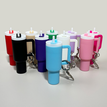 40oz Stanley Style Tumbler Shaped Keychain Tumbler Accessories Keyring-CNLCA