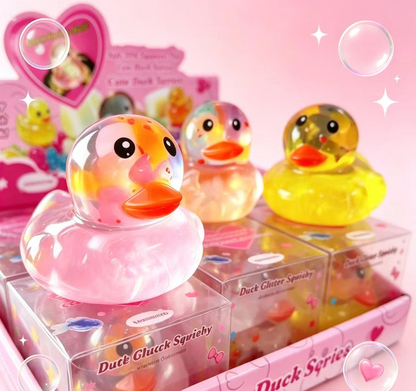 72Pack Glow in Dark Vaseline Filled No Rebound Duck Squishy Squeeze Toy-CNLCA