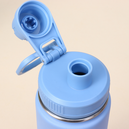 24oz Powder Coated Stainless Steel Vacuum Flask Tumbler Water Bottle For Laser Engraving-CNLCA