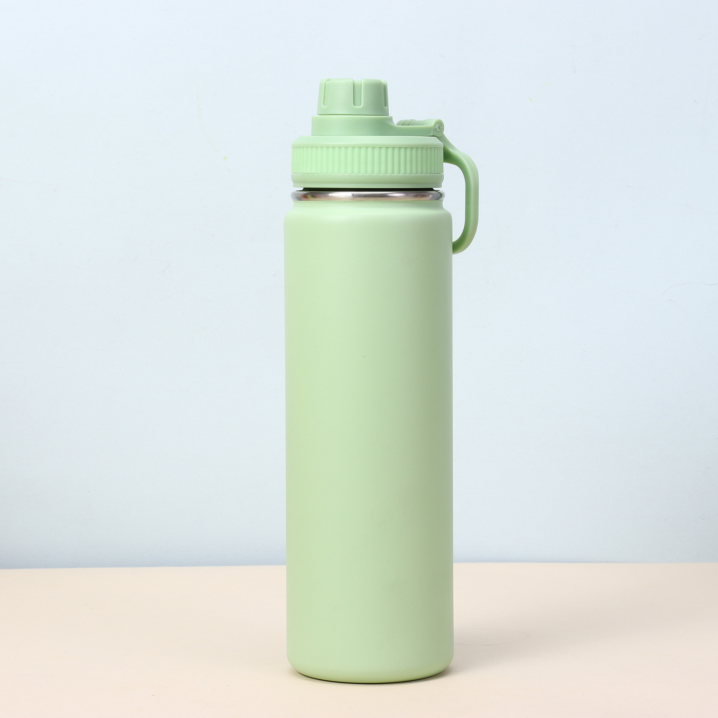 24oz Powder Coated Stainless Steel Vacuum Flask Tumbler Water Bottle For Laser Engraving-CNLCA