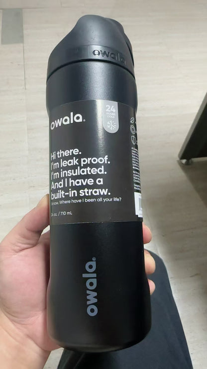 24oz 32oz Owala Style Stainess Steel Tumbler Water Bottle-CNLCA