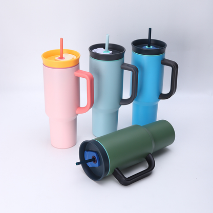 40oz Owala Style Quencher Tumbler with Handle For Laser Engraving-CNLCA