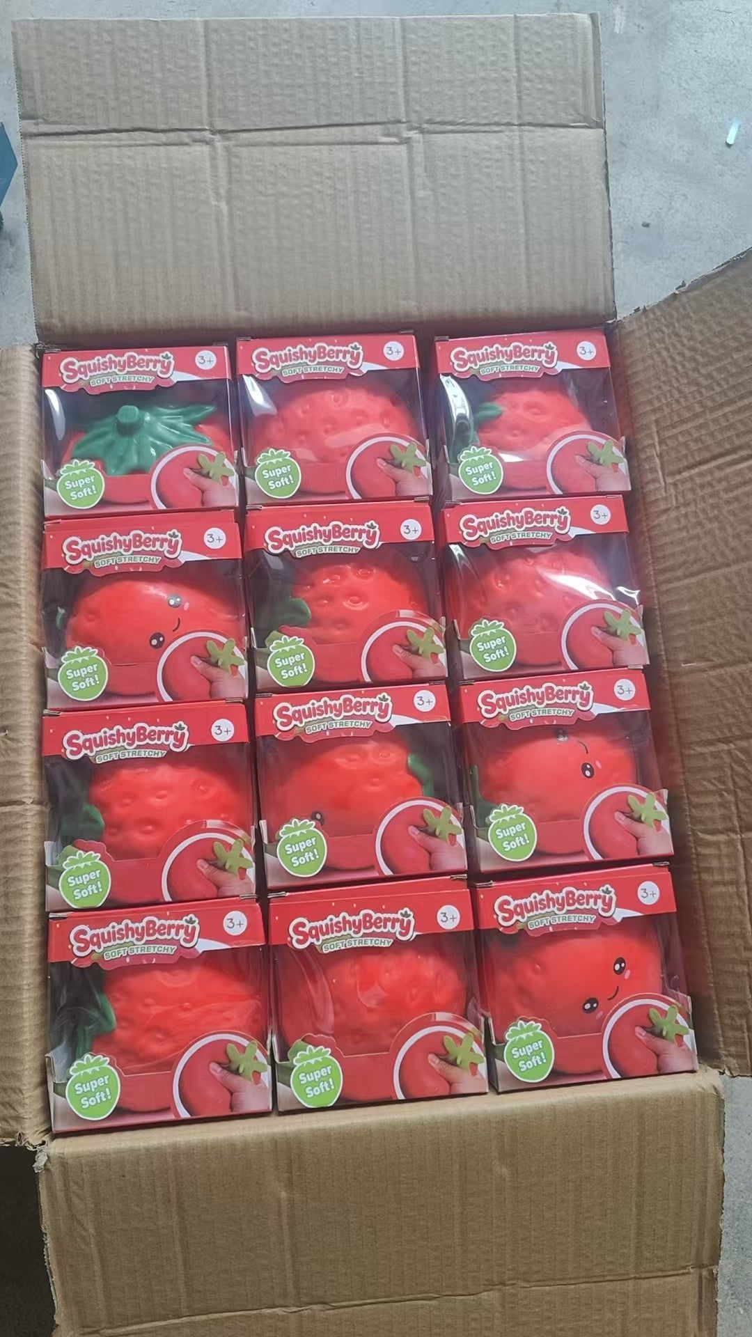 15cm Large Size Giant Strawberry Stress Relief Squishy Toy Soft Big Jumbo Red Strawberry Squeeze Fidget Toys-CNLCA