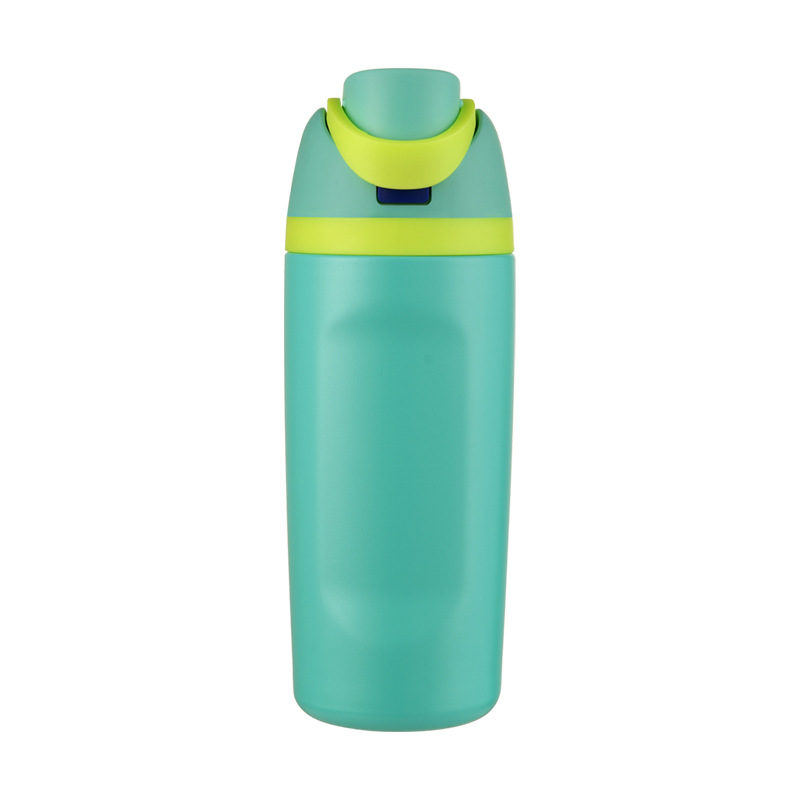 Pick Colors 16oz Owala Style Flip Straw Lid Insulated Stainless Steel Sports Water Bottle for Laser Engrave-CNLCA