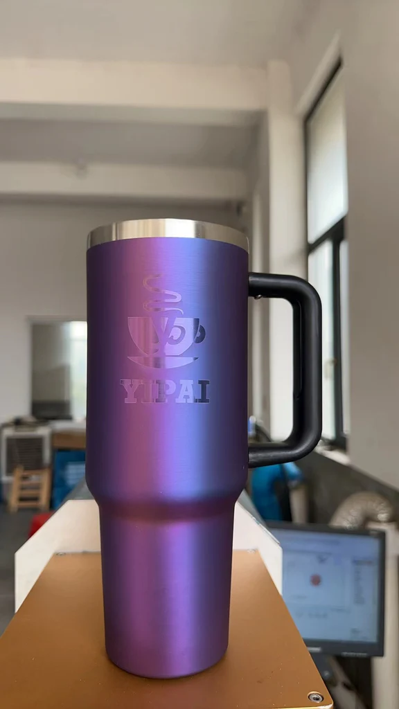 40oz H2.0 Prism Style Peptide Violet Plating Quencher Trek Tumblers Mug For Laser Engraving -CNLCA