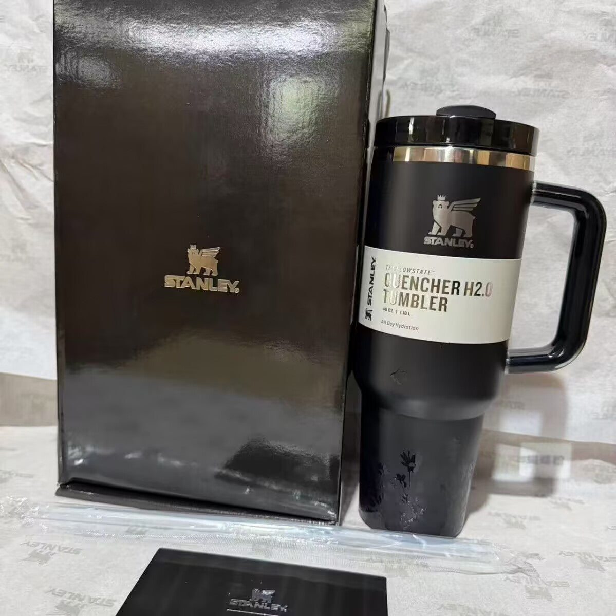 40oz Jenni Collaboration Stainess Steel Stanley Style Quencher Tumbler-CNLCA