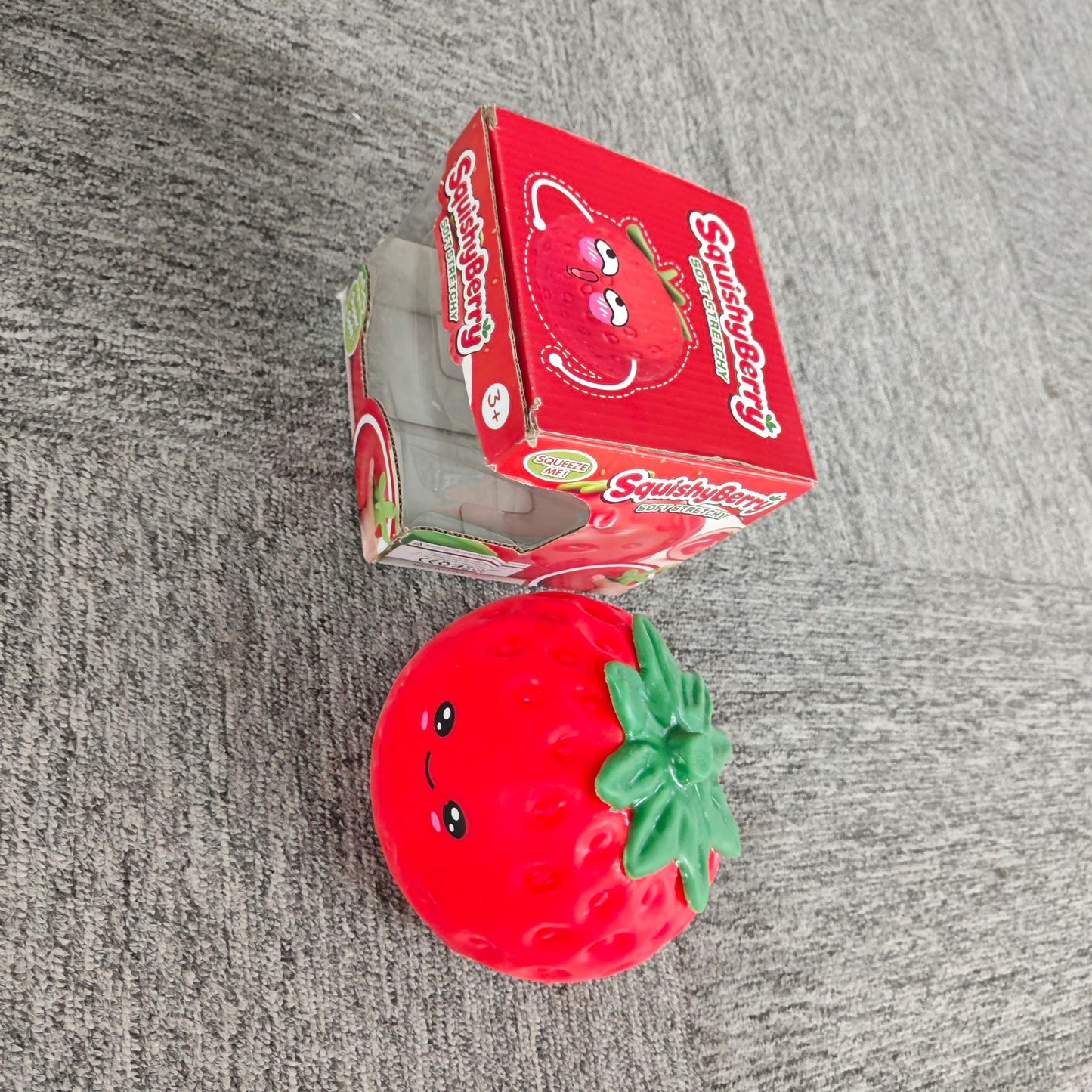 15cm Large Size Giant Strawberry Stress Relief Squishy Toy Soft Big Jumbo Red Strawberry Squeeze Fidget Toys-CNLCA
