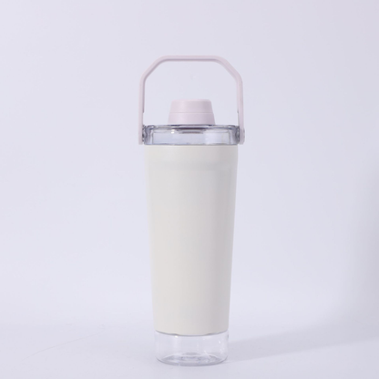 30Pack 17oz 500ml Powder Coated Double Wall Stainless Steel Portable Shake Cup Protein Fitness Insulated Stanley Style Tumbler Water Bottle for Laser Engrave-CNLCA