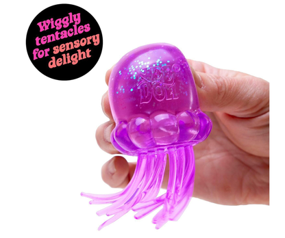 4.2*7CM /5*9CM/ 5*12CM Nee Doh Style "NEE DOH" Squeeze Decompression Jelly Fish Stress Relief Squishy Sensory Fidget Toy-CNLCA