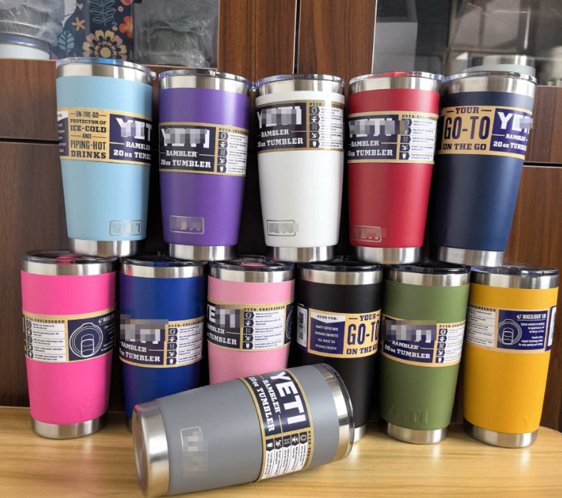 20oz 30oz Yeti Style Stainess Steel Coffee Tumbler-CNLCA