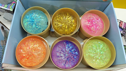 8.5cm Realistic Maltose Sugar Steamed Bun Glitter Dumpling Squishiy Slow Rising Stress Relief Fidget Toy-CNLCA