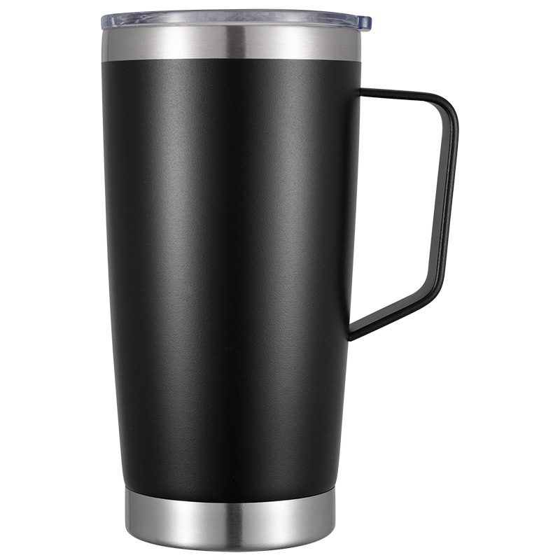 20oz 30oz Powder Coated Tumbler with Handle for Laser Engraving-CNLCA