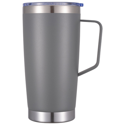 20oz 30oz Powder Coated Tumbler with Handle for Laser Engraving-CNLCA