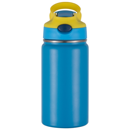 12oz Powder Coated Kids Tumblers Water Bottle for Laser Engraving-CNLCA