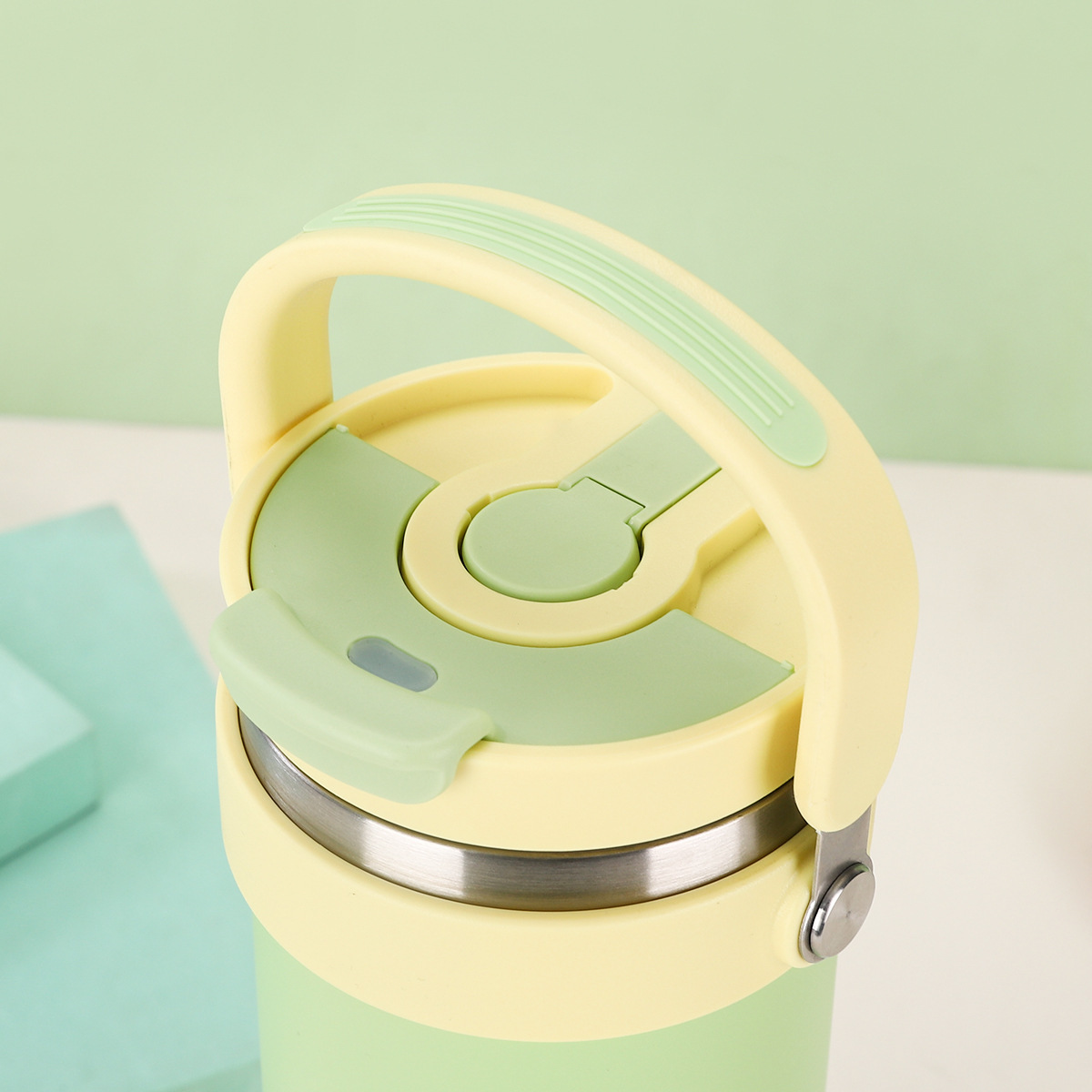 Outdoor 40oz Portable Stainless Steel Vacuum Insulated Tumbler Double Drinking Straw Cup for Laser-CNLCA