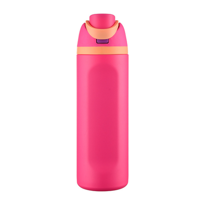 Pick Colors 24oz Owala Style Flip Straw Lid Insulated Stainless Steel Sports Water Bottle for Laser Engrave-CNLCA