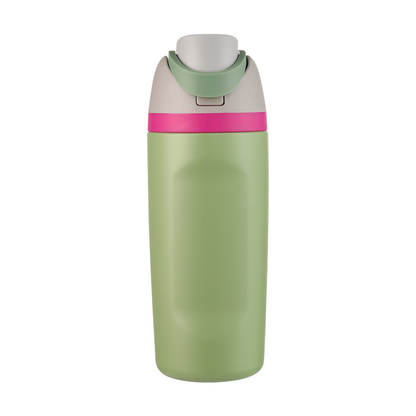 Pick Colors 16oz Owala Style Flip Straw Lid Insulated Stainless Steel Sports Water Bottle for Laser Engrave-CNLCA