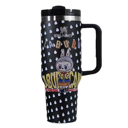 40oz LABUBU Design Stainess Steel Stanley Style Quencher Tumbler-CNLCA