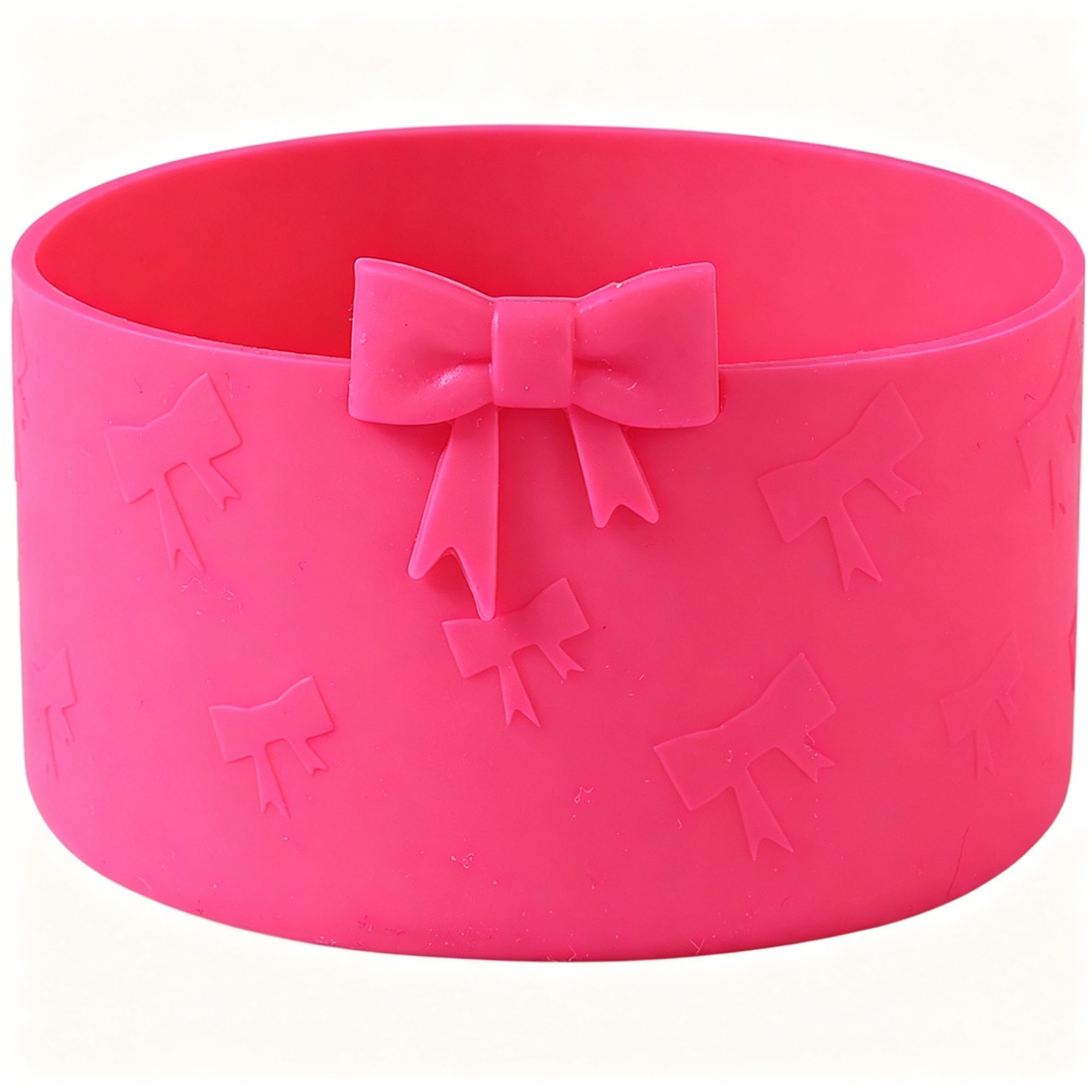7.5cm Bow Silicone Boot Anti-Slip Cup Sleeve for Stanley Style 40oz Tumbler-CNLCA
