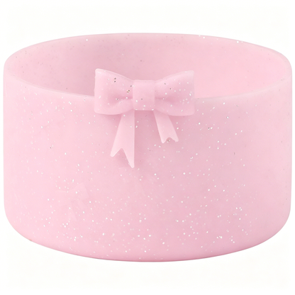 7.5cm Bow Silicone Boot Anti-Slip Cup Sleeve for Stanley Style 40oz Tumbler-CNLCA