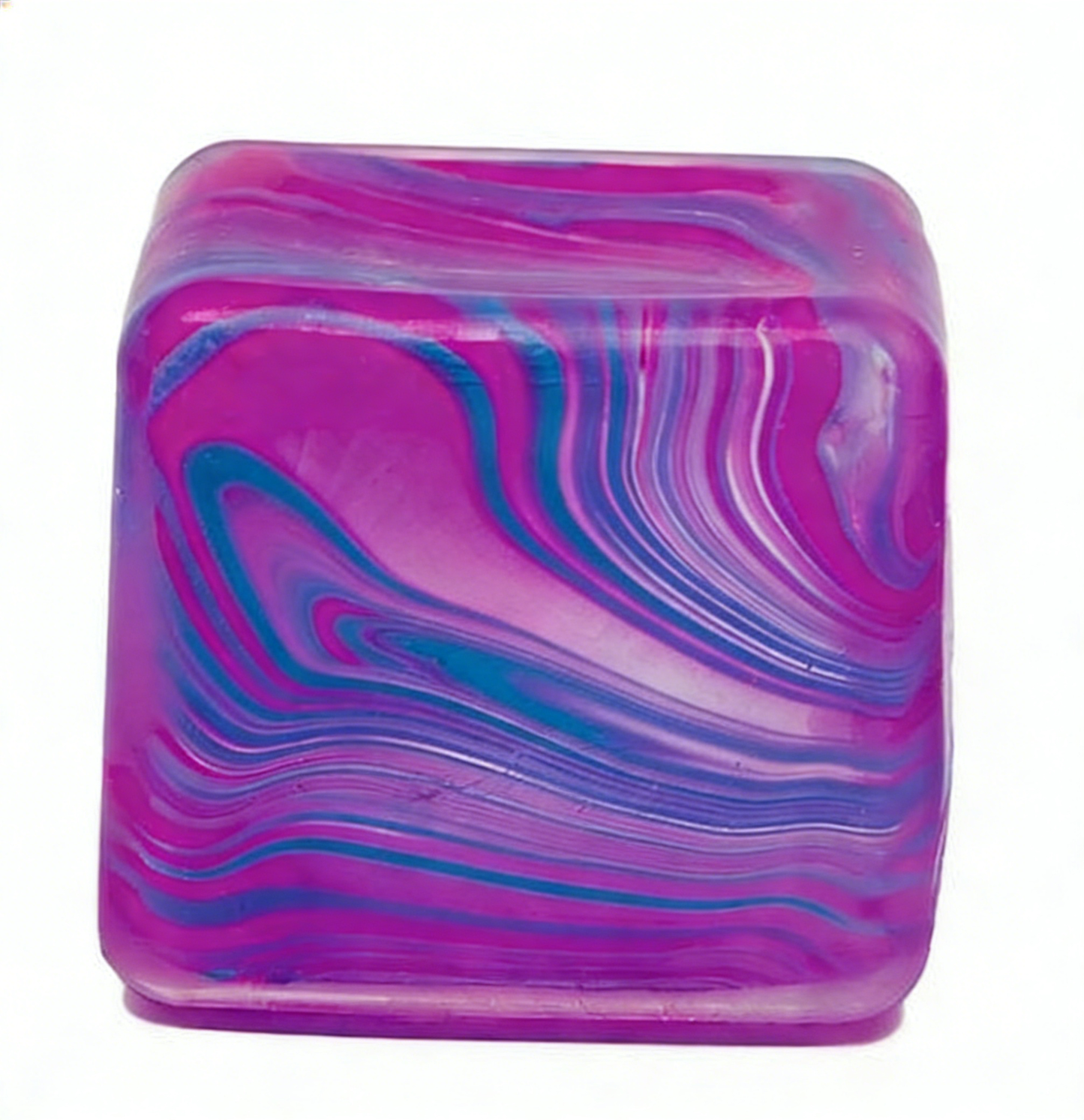 Stress Relief Marbled Cube Squishy Toy Nee Doh Style Soft Squeeze Decompression-CNLCA