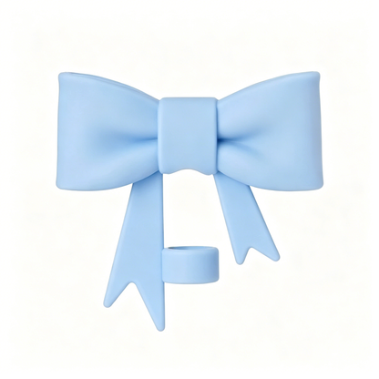 8mm Cute Bow Silicone Straw Covers Silicone Straw Covers Reusable Dust-Proof Straw Topper Accessories Dust Cap-CNLCA