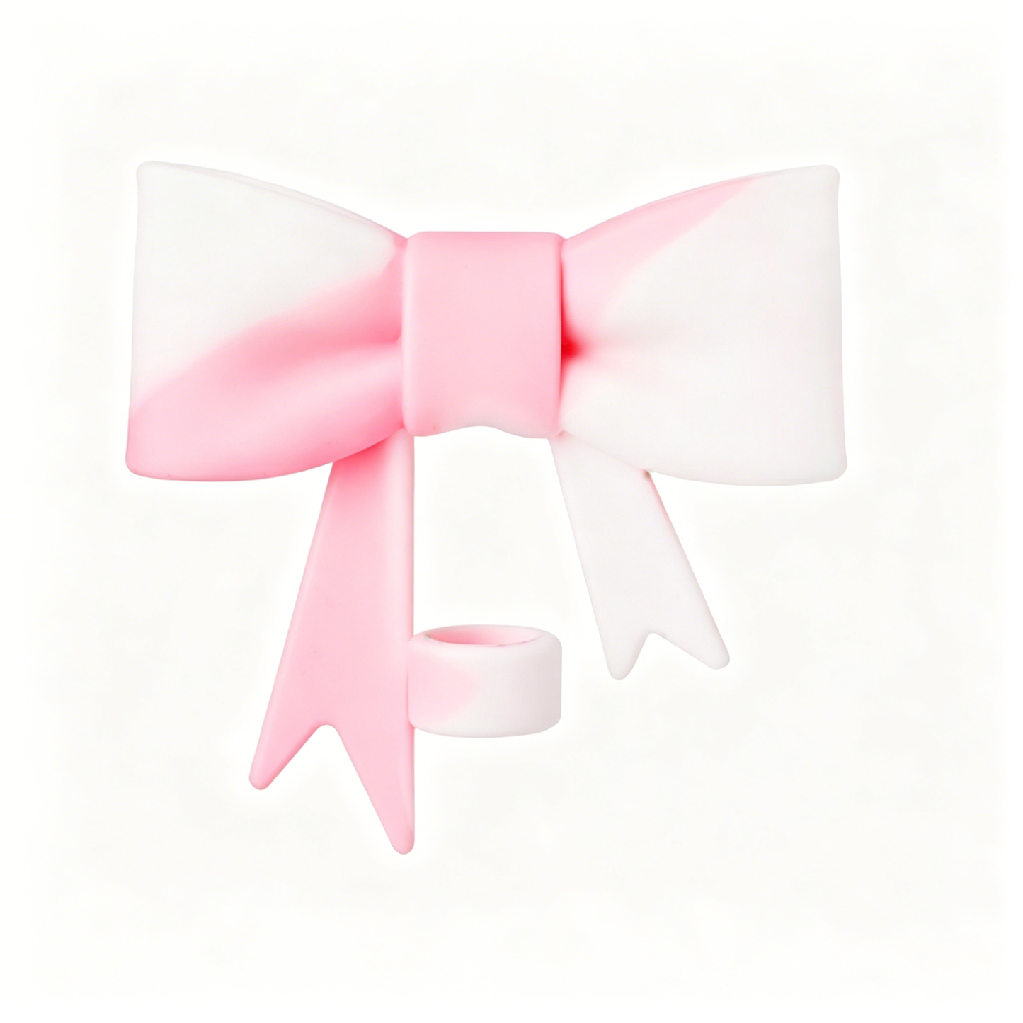 10mm Silicone Bow Knot Straw Covers Accessories Dust Cap Reusable Dust-Proof Straw Topper Lid for 20/30/40oz Stanley Tumbler-CNLCA