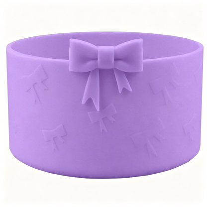 7.5cm Bow Silicone Boot Anti-Slip Cup Sleeve for Stanley Style 40oz Tumbler-CNLCA