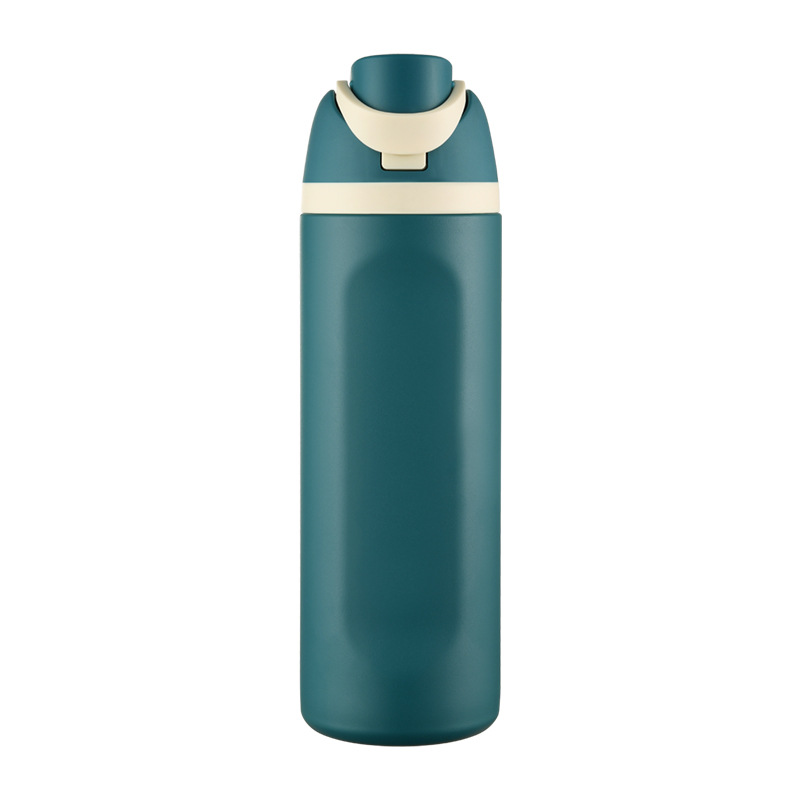 Pick Colors 24oz Owala Style Flip Straw Lid Insulated Stainless Steel Sports Water Bottle for Laser Engrave-CNLCA
