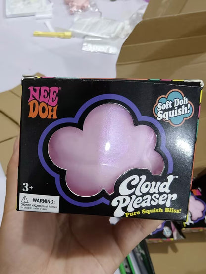60Pack 72Pack Needoh Style Cloud Pleaser Squishy Toy Soft Cloud Squish Stress Relief Squeeze Fidget Toy for Anxiety Relief-CNLCA