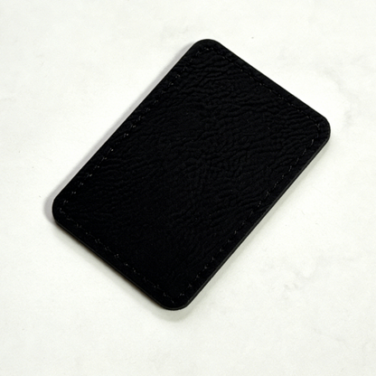 Silver Laser Effect PU Leather Label Trademark Leather Signboard for Cap Hats Clothing-CNLCA