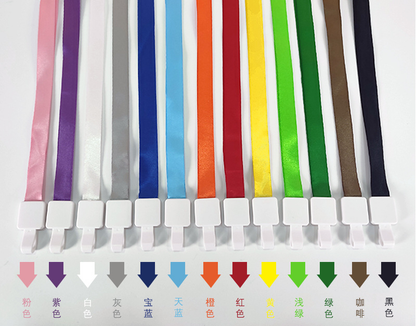 ID Card Holder Work Card Case Hanging Rope Plastic Telescopic Buckle Exhibition Student Hanging Rope Strings-CNLCA