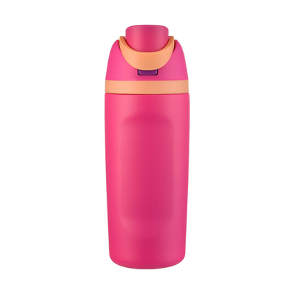 Pick Colors 16oz Owala Style Flip Straw Lid Insulated Stainless Steel Sports Water Bottle for Laser Engrave-CNLCA