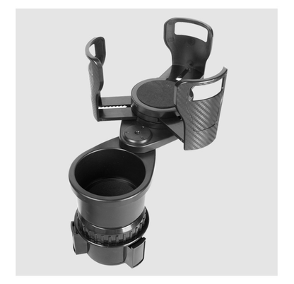 Multi-functional Rotating Car Center Console Beverage Rack Tumbler Car Cup Holder Expander Adapter (Adjustable)-Fits 32/40 oz Tumbler-CNLCA