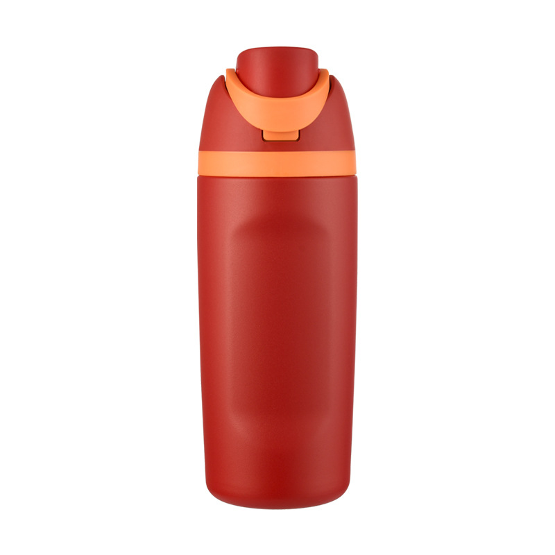 Pick Colors 16oz Owala Style Flip Straw Lid Insulated Stainless Steel Sports Water Bottle for Laser Engrave-CNLCA
