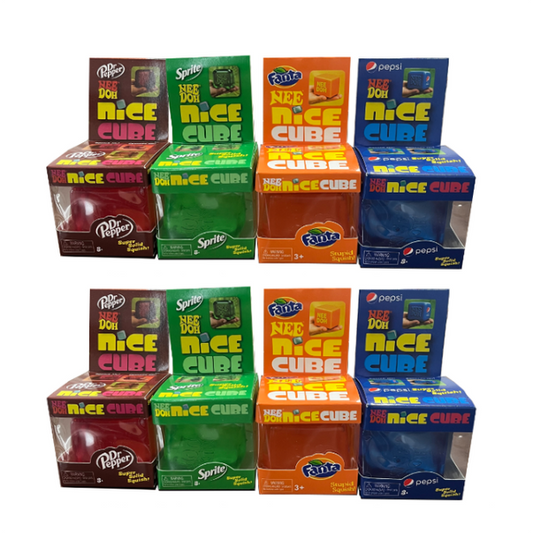 48Pack Needoh Style Maltose Filled Slow Rising Soda Pepsi Fanta Sprite Dr Pepper Co-Branding Nice Cubes Squishy Stress Relief Fidget Toys-CNLCA