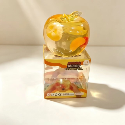 36Pack Apple Squishy Vaseline Filled No Rebound Apple Squishy Fruit Squeeze Fidget Toys-CNLCA