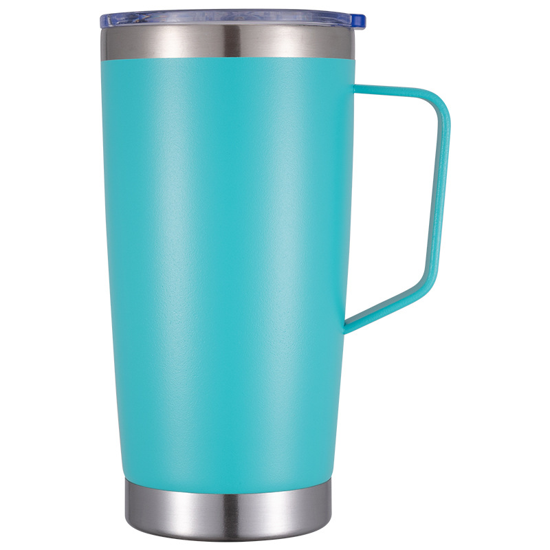 20oz 30oz Powder Coated Tumbler with Handle for Laser Engraving-CNLCA