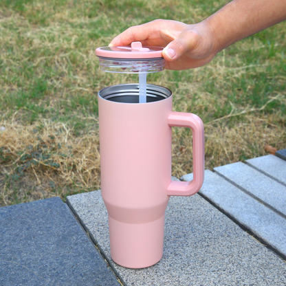 HydroJug Shaped 40oz Macaron Colored Blank Sublimation Quencher Tumblers With 100% Leak-Proof Lids -CNLCA